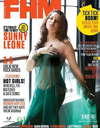 Sunny Leone FHM Magazine May 2012
