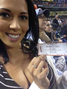 Porn star Rachel Starr MLB