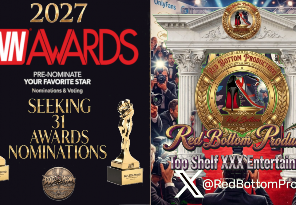 Red Bottom Productions Launches Epic AVN Awards Campaign Following a Year of Record-Breaking Nominations