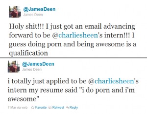 james-deen-charlie-sheen-tweet