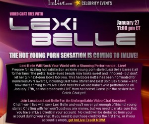 lexi belle live
